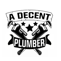 A Decent Plumber Logo